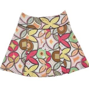 B. Moss for Brooks Brothers Tailor Mod Geometric Floral A-Line Skirt 4